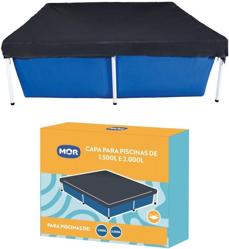 Qual a Melhor Capa para Piscina? Top 10 Melhores em 2025 13 Mor - Capa de Piscina Retangular 1500 A 2000 Litros Proteção Resistente e Limpeza | Material PVC.
