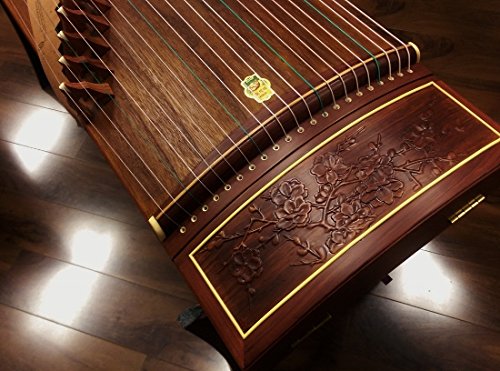 Dunhuang Professional Bubinga Guzheng 694F-MH "Eternal Jade" - Image 6