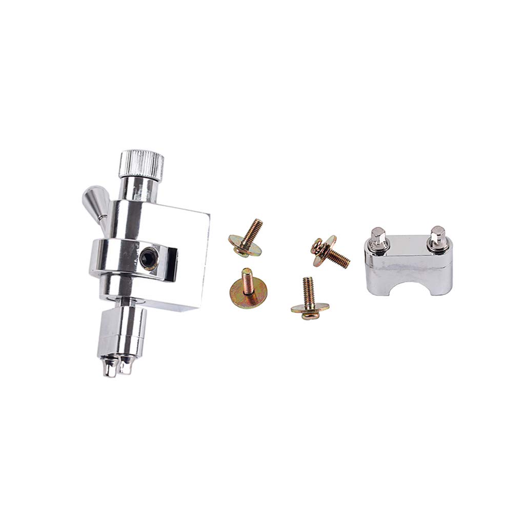 Alnicov Snare Drum Throw Off Clamp,Snaredrommel-Abschleppklemme,Siebregler mit Befestigungsschrauben Trommelsieb