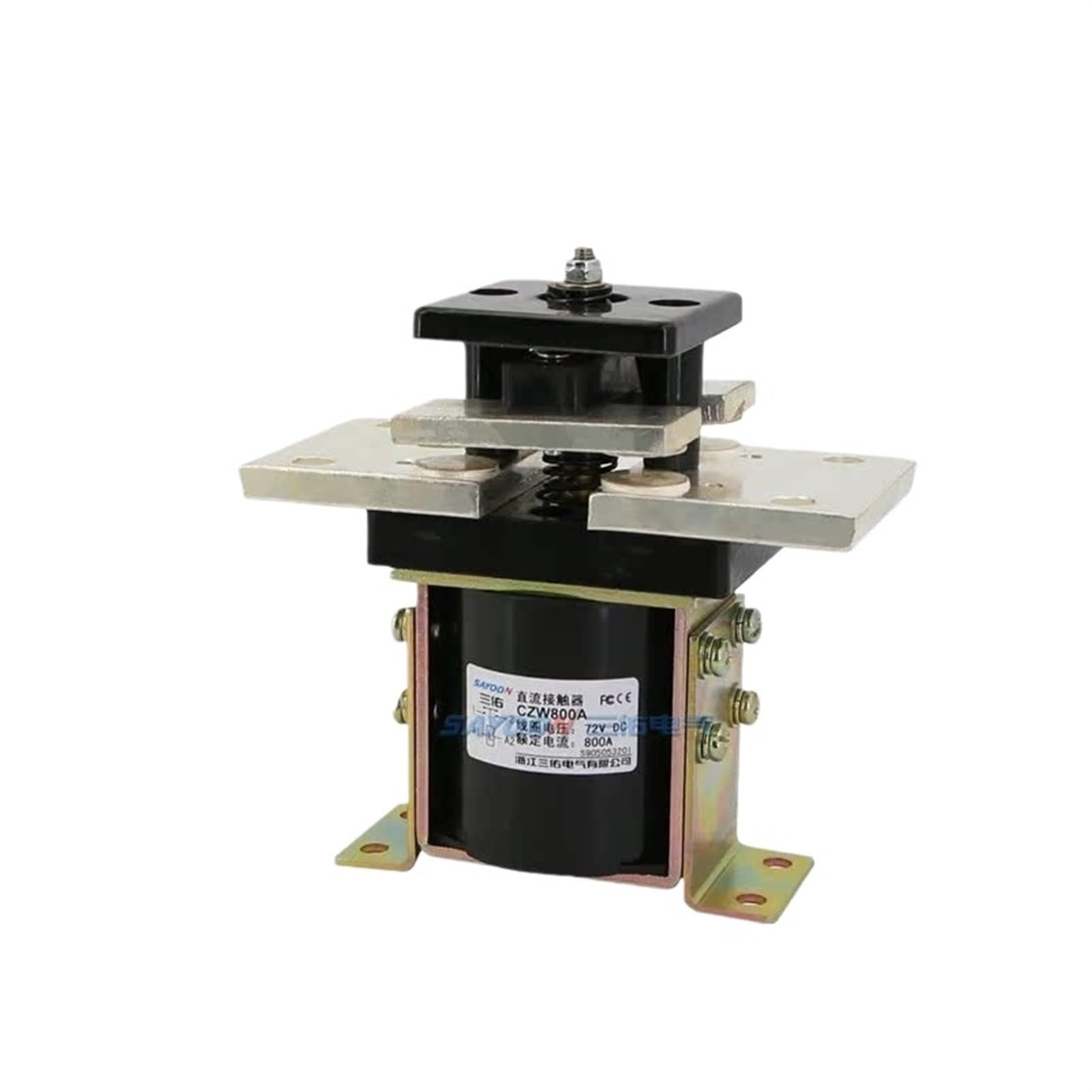 GJZIFGFWQ CZW800A DC contactor ZJW 12V 24V 36V 48V 60V 72V(Onecolor)