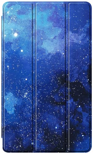 Image of ProElite Case for iPad Air 11 Inch M4 /M3 /M2 2026 /2025 /2024, iPad Air 10.9 inch 5th /4th Gen & iPad Pro 11 inch 4th /3rd Gen 2022 case Cover, Transparent Smart Flip Cover with Pencil Holder, Stars