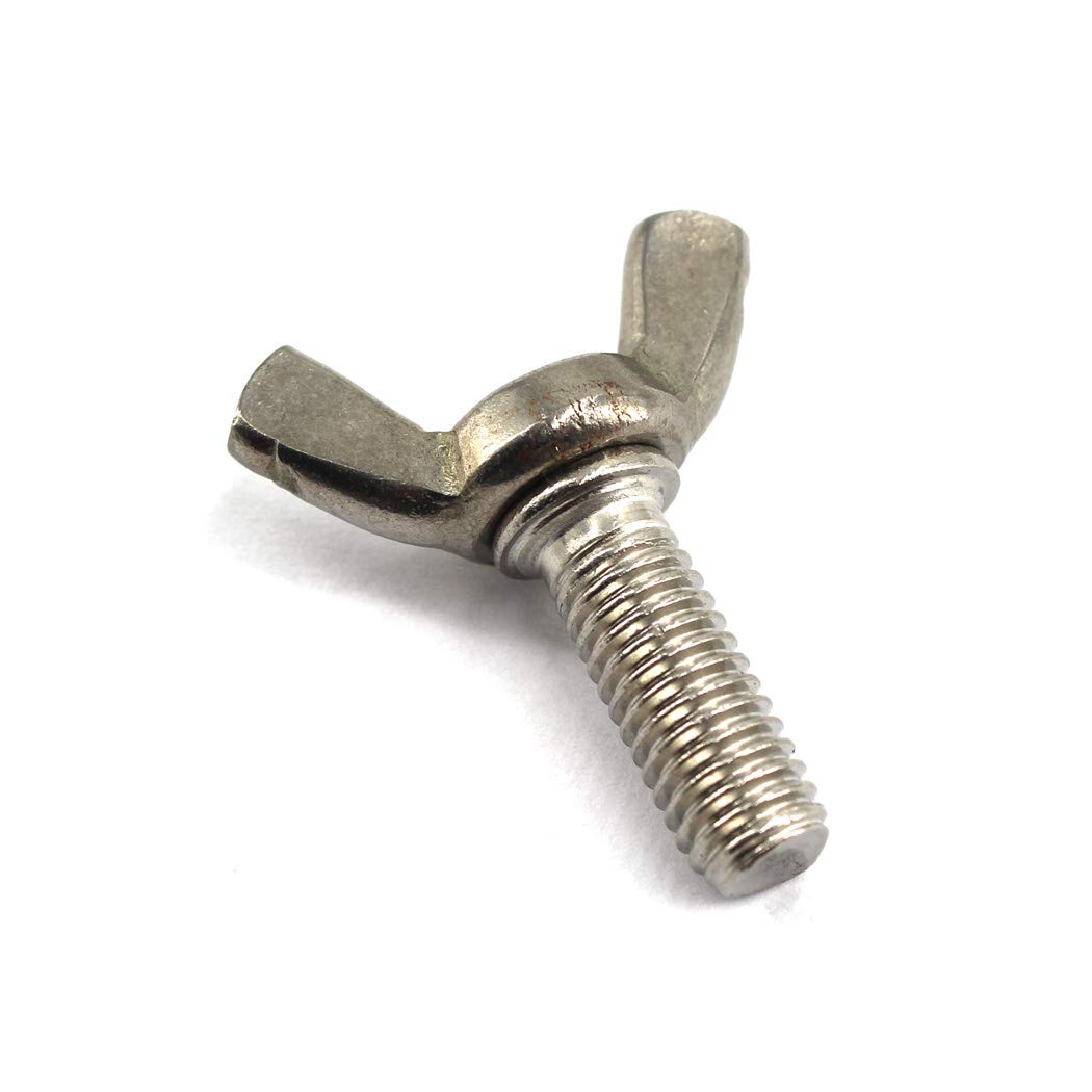 Bullone a farfalla M3 in acciaio inox 304 (confezione da 30)