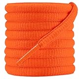 Dafannis Cordones ovalados para zapatos deportivos, 2 pares de cordones semicirculares para zapatillas, zapatillas de correr, zapatillas de baloncesto y zapatillas de deporte