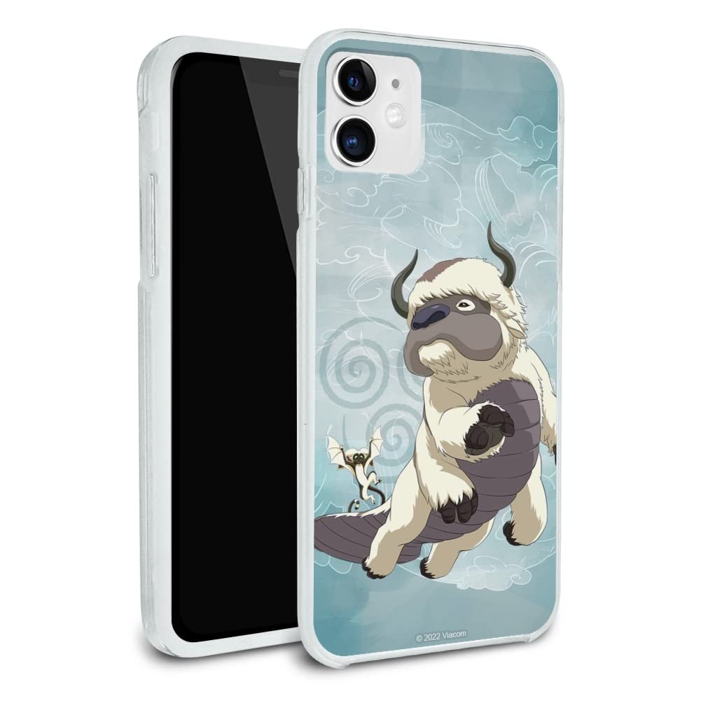 Avatar The Last Airbender Appa & Momo Protective Slim Fit Hybrid Rubber Bumper Case Fits Apple iPhone 8, 8 Plus, X, 11, 11 Pro,11 Pro Max, 12, 12 Pro