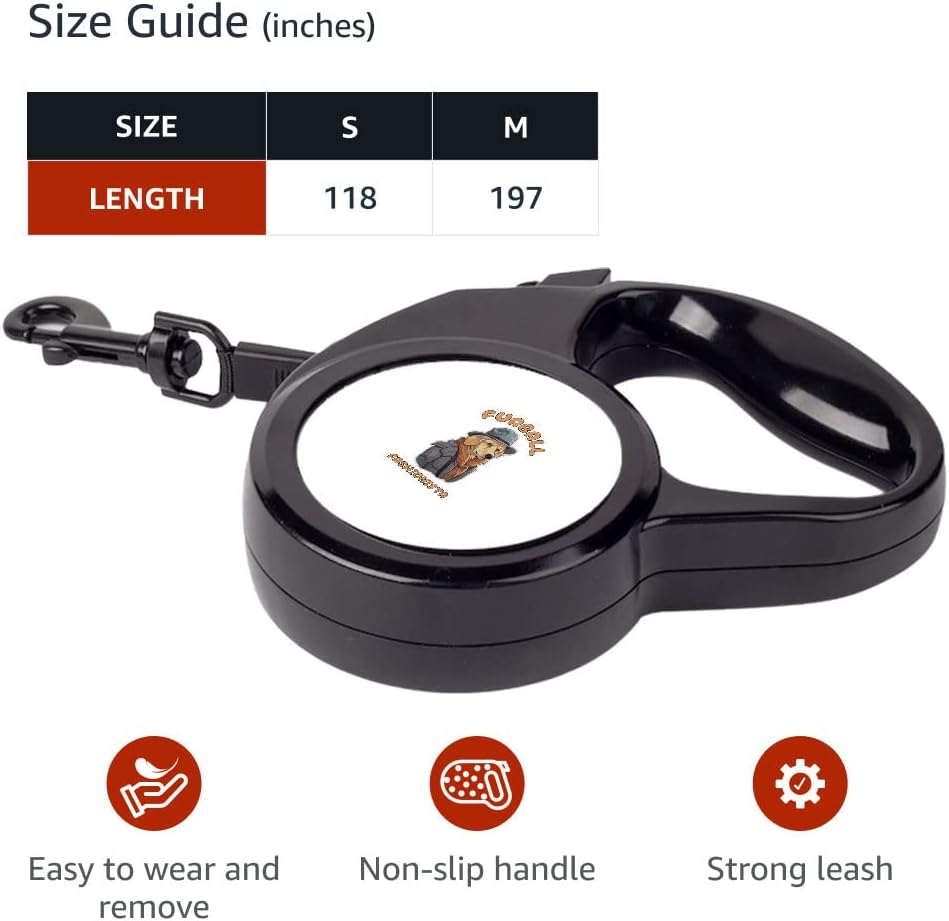Fashionista Retractable Pet Leash - Fashion Gifts for Pets - Items for Pets - 118 inches
