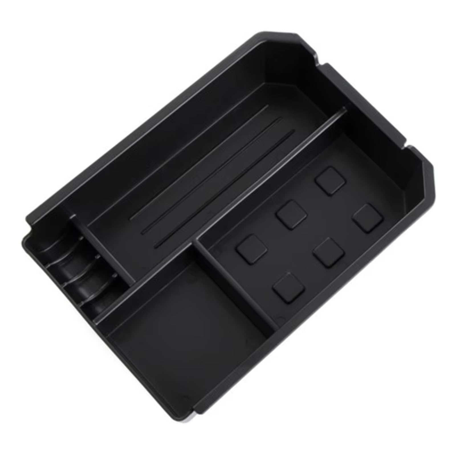 CAQRBCX Car Armrest Divider Tray Compatible With Toyota For Rav4 2014-2016 1 Pcs Car Armrest Storage Box Glove Box Tray Storage Box Auto Accessories