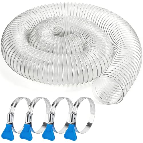 Heavy PVC Dust Collection Hose 4 In x 10 Ft