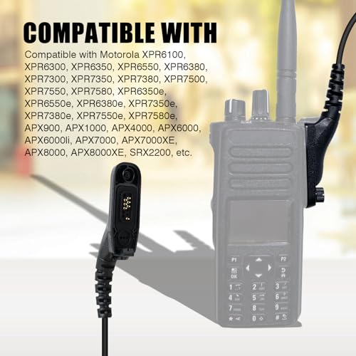 Auricular para walkie talkie en la coordinación de eventos 2