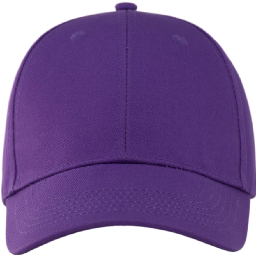 Image of TSSGBL Classic Plain Baseball Cap, Small /M-L /XL-3XL Big Head Fit, Unisex Adjustable Cotton Structured Golf Dad Hat