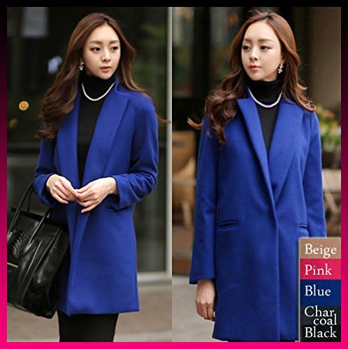Amazon Ladystation チェスターコート シンプルなデザイン冬コート オフィスカジュアル 冬アウター 韓国 ファッション レディース オフィスカジュアル コート レディース 冬 コート レディース 冬 ブルー コート ジャケット 通販 Amazon Ladystation チェスターコート シンプルなデザイン冬コート オフィスカジュアル 冬アウター 韓国 ファッション レディース オフィスカジュアル コート レディース 冬 コート レディース 冬 ブルー コート ジャケット 通販