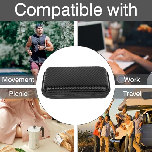 Funda de viaje negra antichoque para cargador solar Durecopow 6