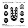 Yusimu Black Flat Trainer Shoe Laces,8mm Wide Athletic Shoe String for Sneakers Sport Shoes,Durable Replacement Laces for Men,Women,and Kids,Suitable for Converse,Air Force 1,110 CM #5