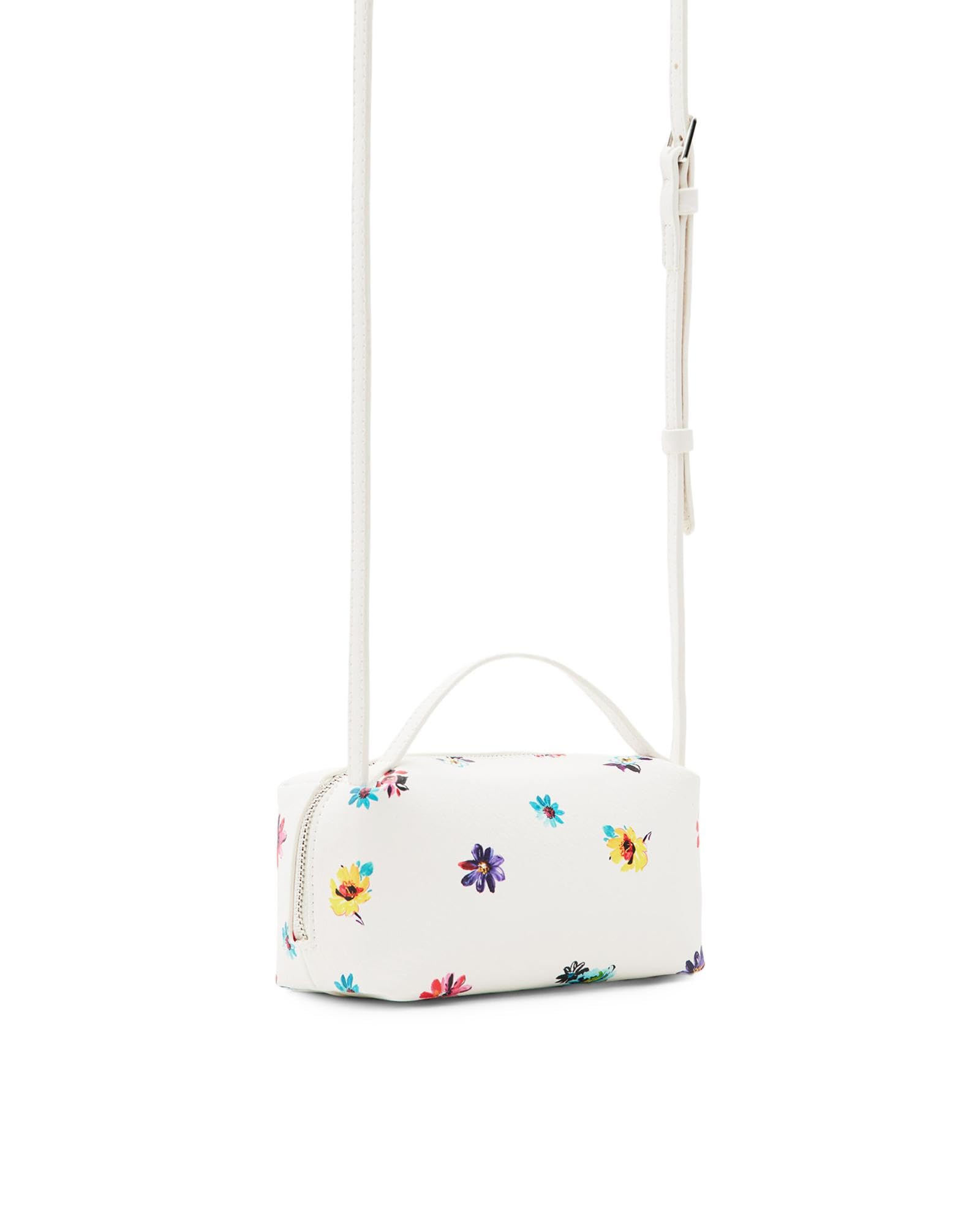 Desigual Mujer BOLS_Fresia Detroit 2000 Black, Blanco, talla única