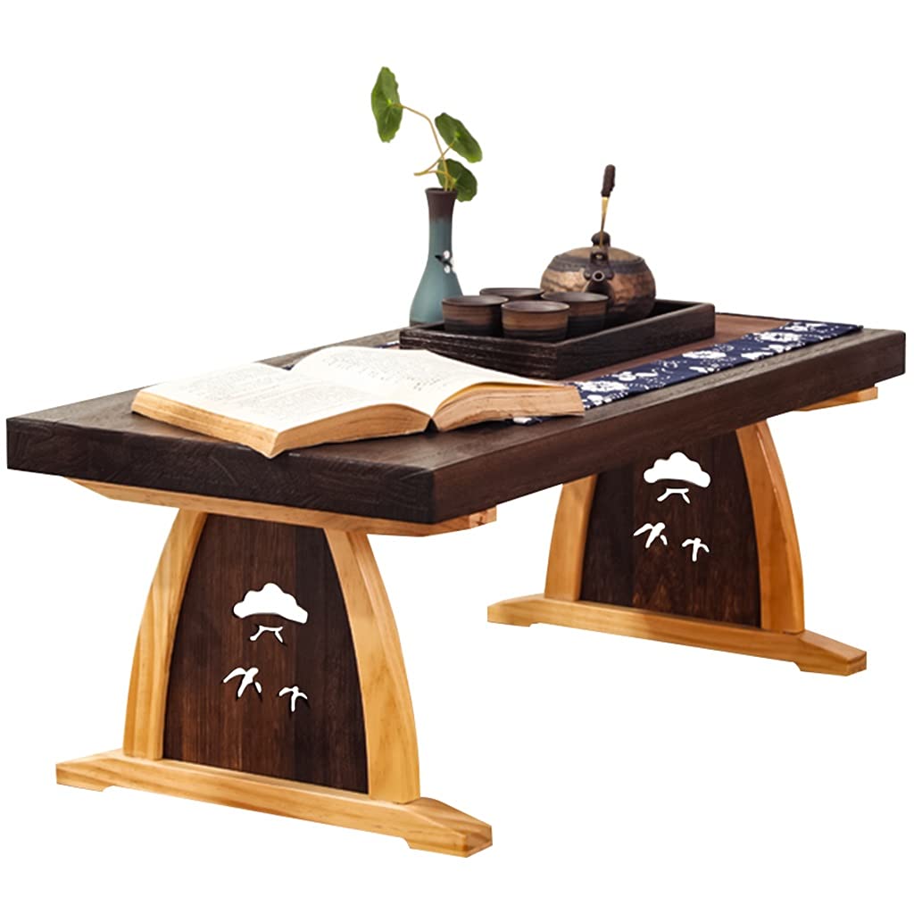 Table basse gain de place carrée pour aménagement bow-window - 8
