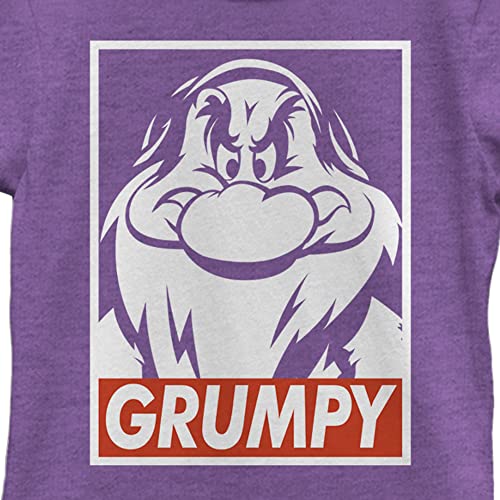 Disney Snow White Grumpy Streetwear Poster Girls Heather T-Shirt2