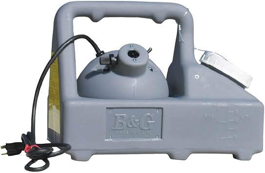 B&G Ultra-Lite 2400 Heavy-Duty ULV Fogger | 1.5-Gallon Tank | Adjustable ULV to Power Mist | Electric Fogger | Ideal for Flying Insect Control, Disinfection, and Deodorizing