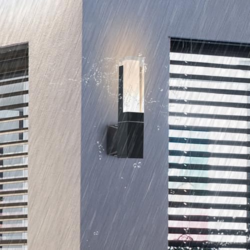 Iluminación de exterior e interior con lámparas de pared LED modernas 3