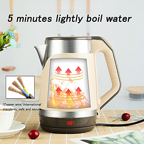 Bouilloire en acier inoxydable 2,5L haute performance 1500W