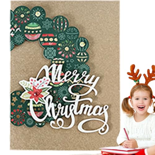 Christmas Cards - Holiday Greeting Cards with Envelopes, Assorted Merry Christmas Card Designs for Kids, Family, Relatives, and 