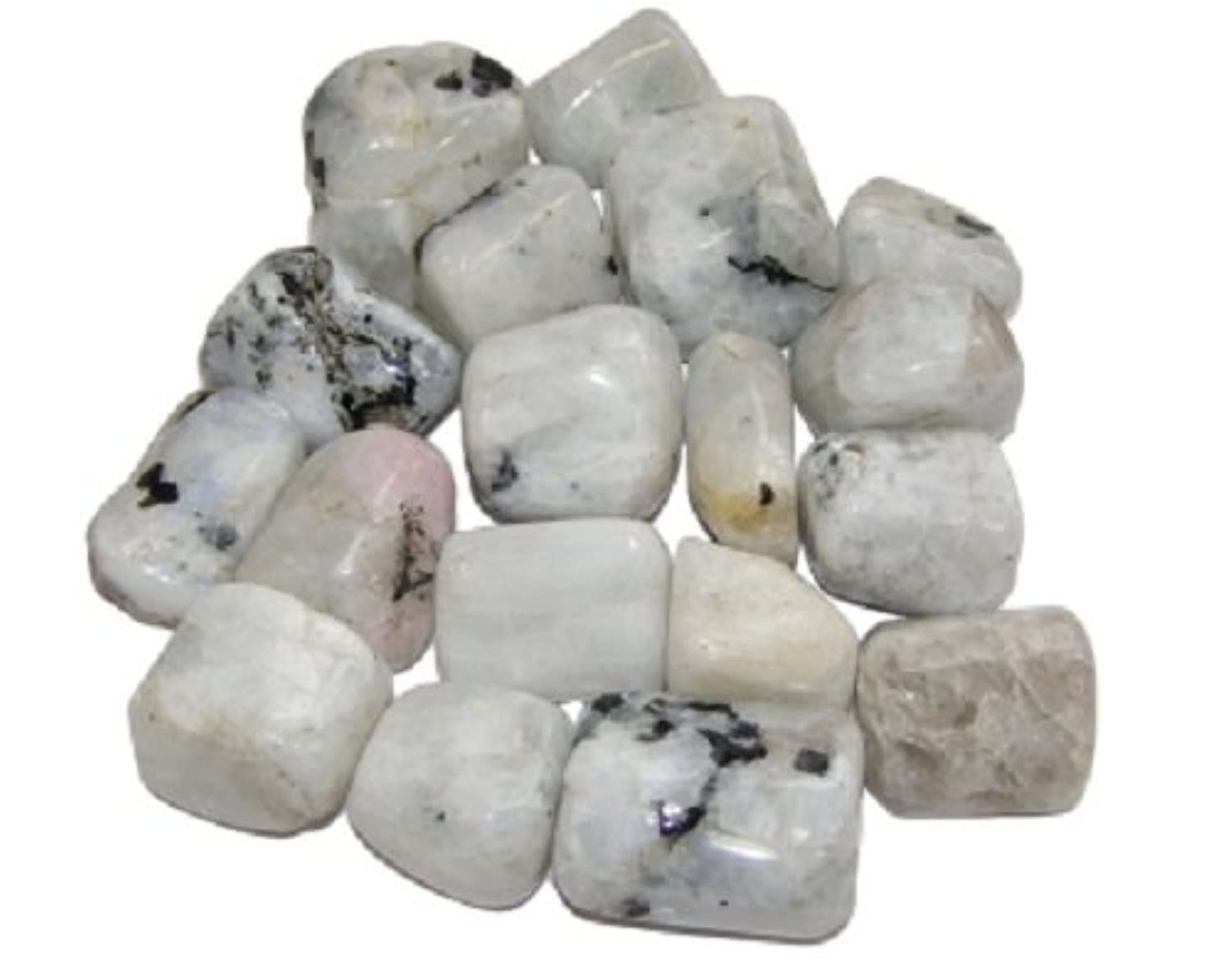 Rainbow Moonstone Small Various Crystal Polished Tumblestone Gemstone Tumbled Stone 10-20mm x 1