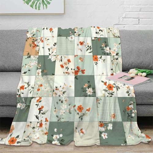 Couverture moelleuse microfibre vintage pour lit et camping 3D - 2