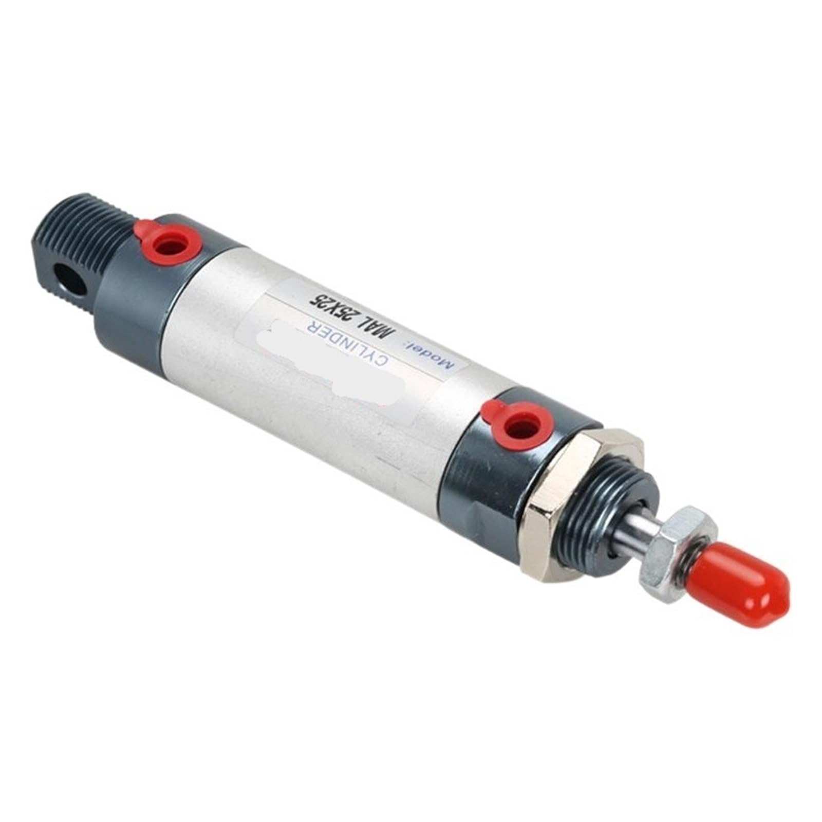 Mini cilindro neumático de aluminio MAL16 con carrera de 250 mm para maquinaria