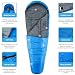Active Era Saco de Dormir Profesional 300 Tipo Momia, 3-4 Estaciones, Ideal...