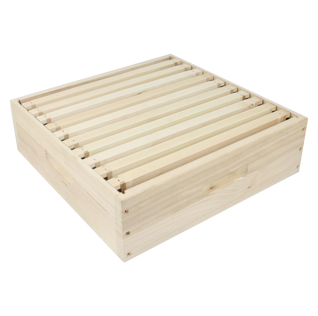 Dadant US Beute 12er aus Massivholz für Imker Bienen, inkl. Rähmchen (30x)