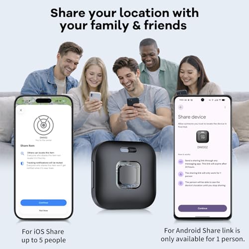 Image of Hoxe Air Tracker Tags-3 Pack for iOS & Android, Smart Tag for Key, Bag, Pet | Dual System Luggage Tracker Compatible with Apple Find My & Google Find Hub App, Bluetooth Key Finder Replaceable Battery