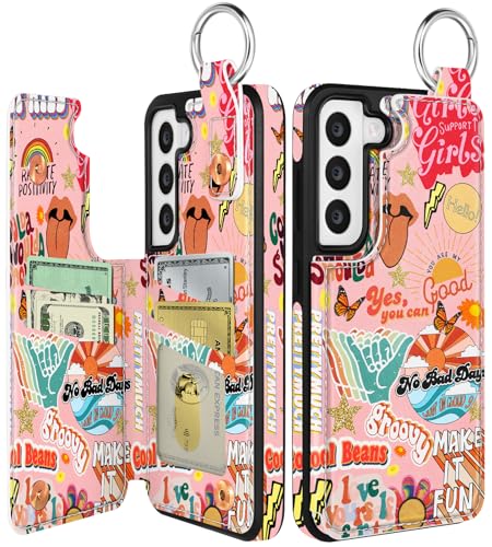 Shorogyt for Samsung Galaxy S21 FE Wallet Case, Collage - image 1