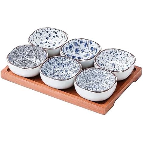 Gnlnkn 6 Oz Ceramic Appetizer Tray Cover