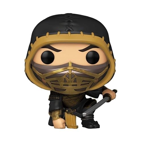 Funko Pop! Movies Mortal Kombat #1058 - Scorpion [Action Pose] Exclusive #TOP1