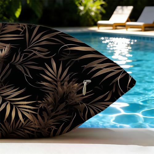 Housse coussin exterieur impermeable 40x40 lavable et résistante aux intempéries
