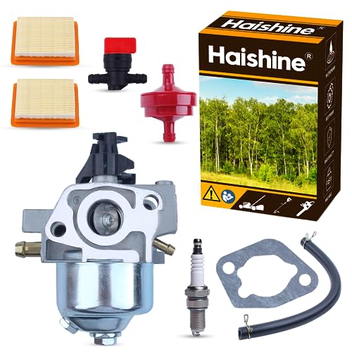 Haishine Carburador de Cortacésped para Kohler 14 853 49S XT650 XT675 XT149 Piezas de Repuesto con Filtro de Aire, Bujía, Tubos, Filtro de Aceite