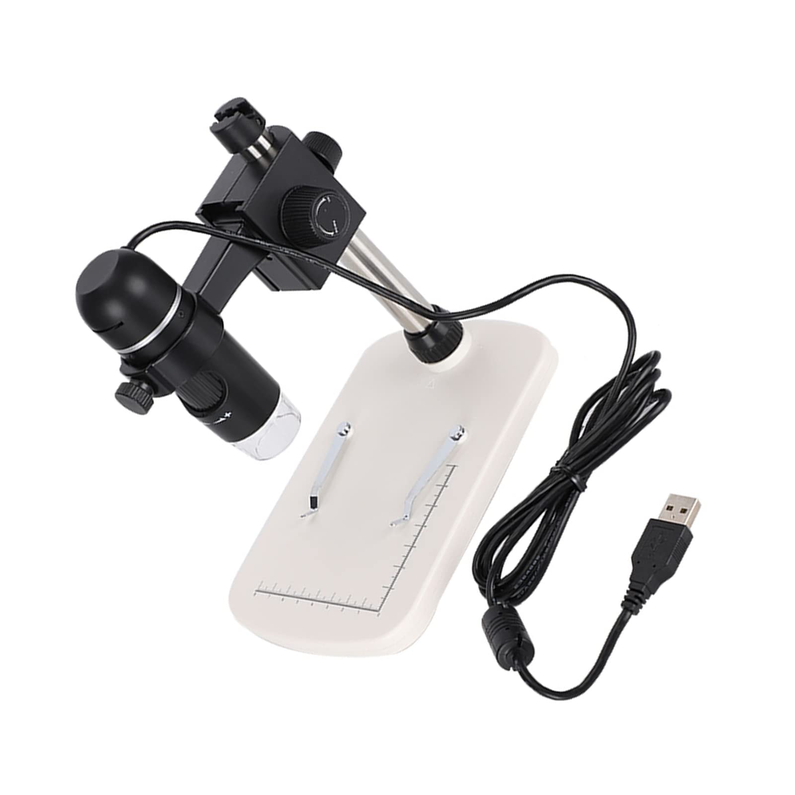 Mikroskop Cyfrowy 300x 5 MP Mikroskop USB Wysokiej Rozdzielczości dla Studentów i Rzeczoznawców z Oświetleniem LED
