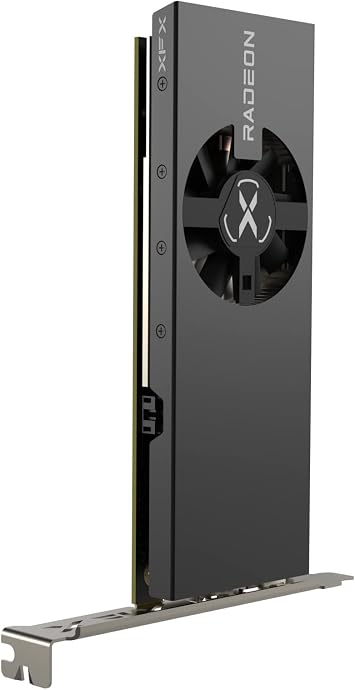 XFX Speedster SWFT105 Radeon RX 6400 Gaming Graphics Card with 4GB GDDR6, AMD RDNA 2 RX-64XL4SFG2