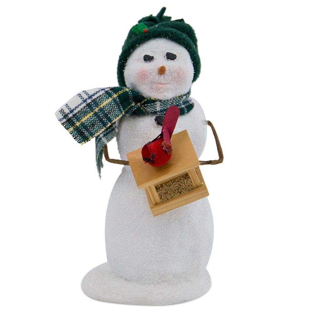 Byers' Choice Snowman w/Birdfeeder SN3172 from The Snowmen Collection