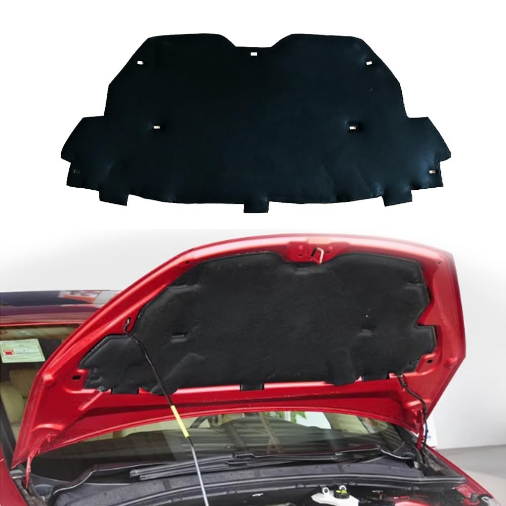 Cotone Isolante Acustico per Cofano Anteriore Auto,per Ford S-Max 2006-2014,Isolamento del Cofano del Cofano, Isolamento Acustico del vano Motore