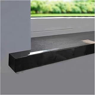 sur Mesure Appui Fenêtre, Appui Fenêtre Rénovation Couvre-Bordure, Découpable Baies Vitrées Panneau Seuil Capping, PVC Composite Fenêtres Bordure Plaque Protection