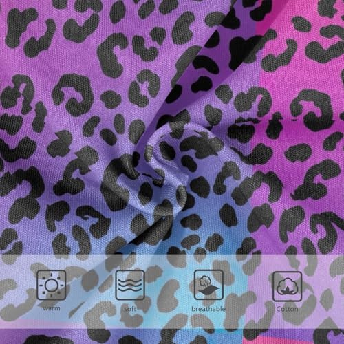 Black Leopard Spots Purple Blue Toddler Girls Underwear 2t Cotton Girl Panties Cute Animal Briefs Undies Kids3