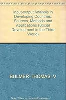 Input-output Analysis in Developing Countries 0471101494 Book Cover