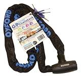 8mm Vierkantkette Oxford GP Chain Lock 1.5 m Kettenschloss ummantelt - Motorrad Diebstahlschutz Schlösser