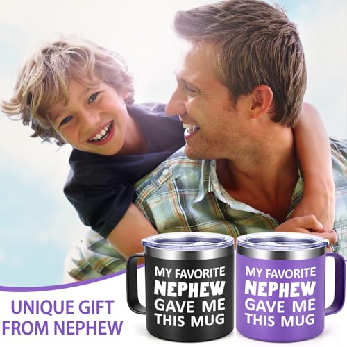 Qtencas-Aunt-Gifts-From-Nephew-Funny-Aunt-Mug-My-Favorite-Nephew-Gave-Me-This-Mug-Birthday-Christmas-Gift-for-Aunt-Auntie-New-Aunt-From-Nephew-14oz-Stainless-Steel-Uncle-Coffee-Mug-Purple Qtencas Aunt Gifts From Nephew Funny Aunt Mug My Favorite Nephew Gave Me This Mug Birthday Christmas Gift for Aunt Auntie New Aunt From Nephew 14oz Stainless Steel Uncle Coffee Mug Purple