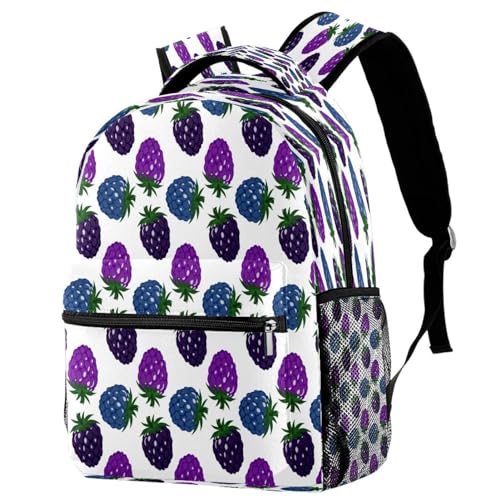 Sac à dos d'école multicolore pour filles et garçons de 29.4x20x40cm