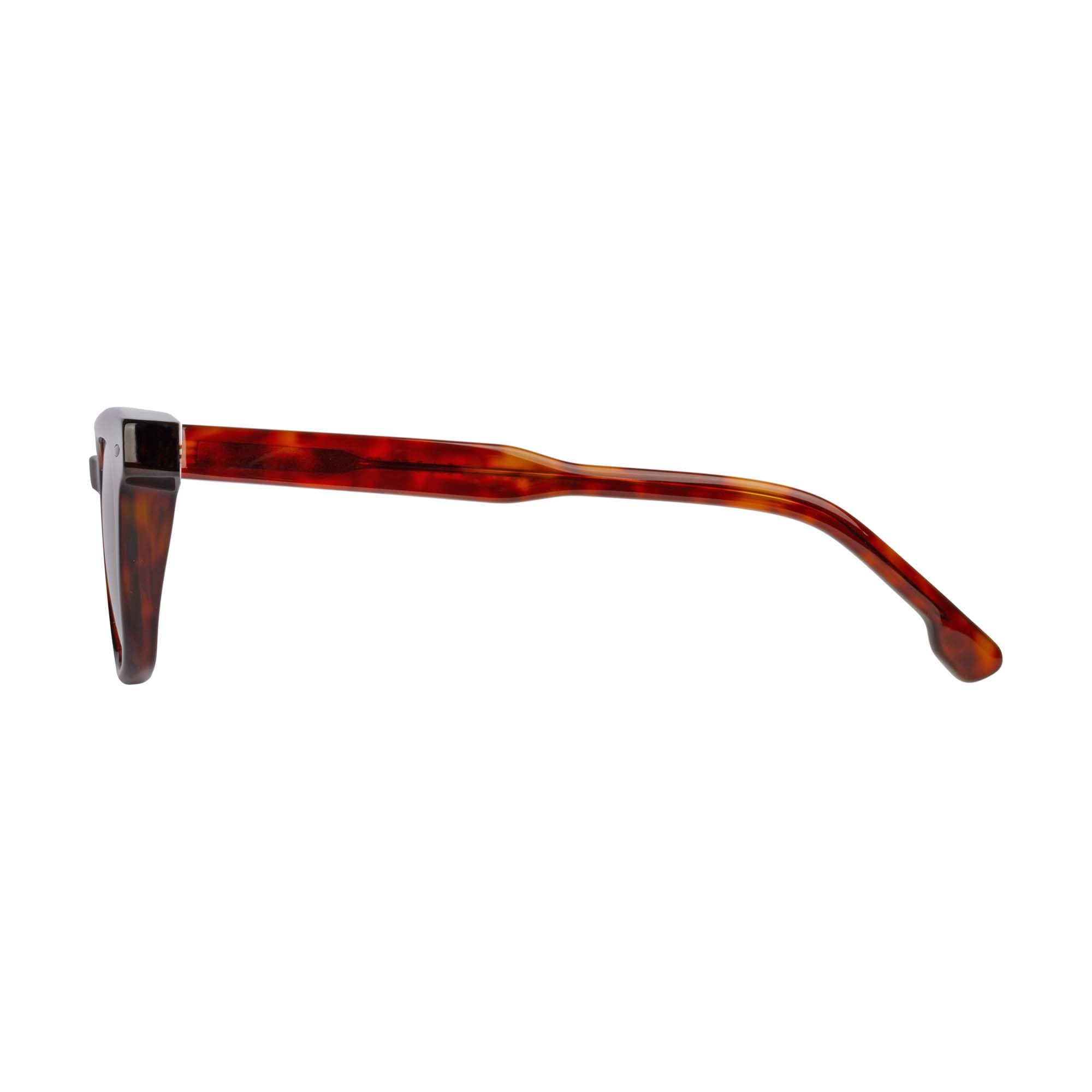 BOTANIQ Okrągłe okulary octanowe w kolorze brązowym dla mężczyzn, opcjonalnie z ostrością widzenia (model BIS-7046-122)