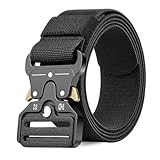 poraceous Ceinture Hommes Tactique, Ceintures de Travail en Nylon Robustes de Style Milita...