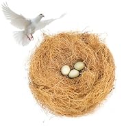 Butyeak Nestmaterial für Kleine Haustiere, 100g Kokosfasern Für Vögel Dekoration Und Nestbau, Kokosfaser Nistmaterial, Kokosfaser Kanarienvögel, für den Nestbau und Versteck