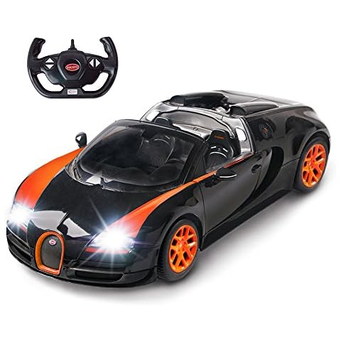 RASTAR RC Bugatti Veyron 16.4 Grand Sport Vitesse Model Racing Car, 1:14 Scale Remote Control Car Toy for Kids Cover