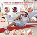 Red Light Therapy Mat for Body Pain Relief,Red Light Therapy Blanket 1280 LEDs Red Near Infrared 660nm 850nm Full Body Pad, 71