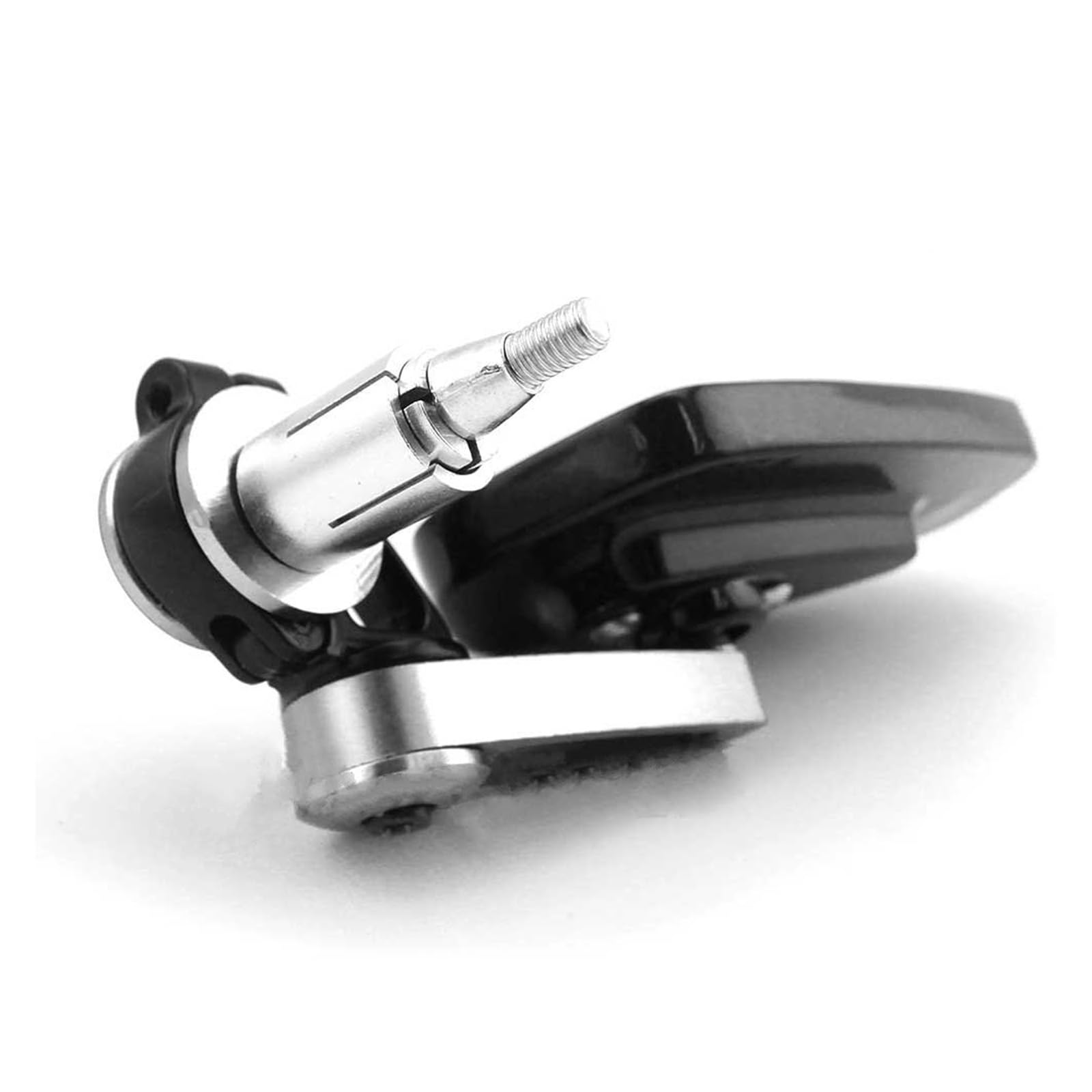 Lusterka wsteczne na kierownicę Uniwersalny Skuter Bar Koniec Kierownica Lusterko Wsteczne Akcesoria Lusterek 7/8 "22mm CNC Motocyklowe Lusterka Wsteczne Motocyklowe lusterka wsteczne (Size : Silver